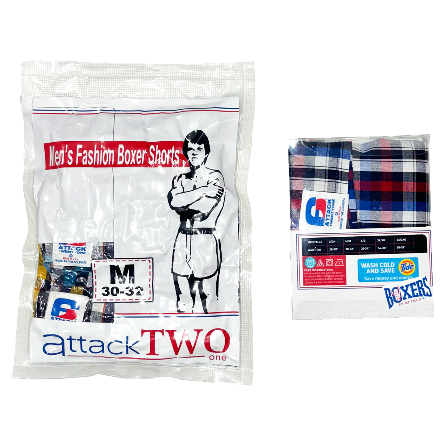 3- Pack Fashion Boxer Shorts